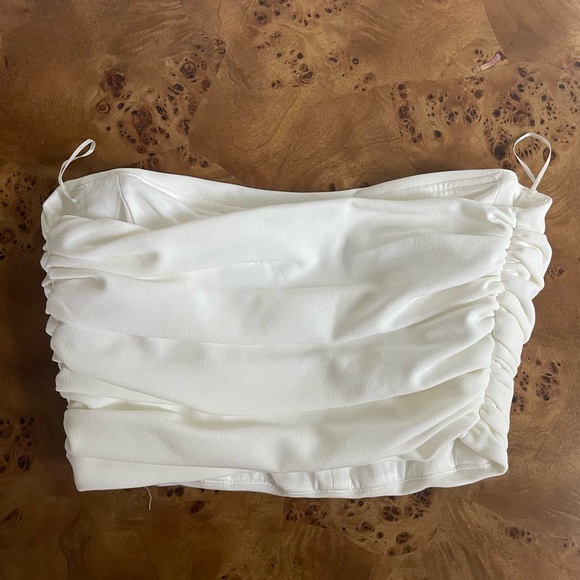 Zara ruched crop top - Picture 2 of 5